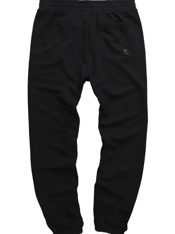 Lange Sweathose in schwarz