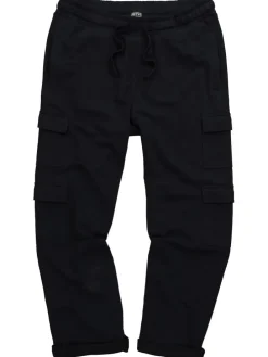 Lange Sweathose in schwarz
