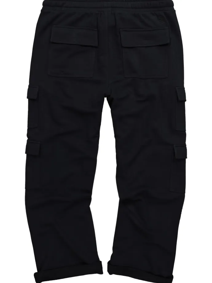 Lange Sweathose in schwarz