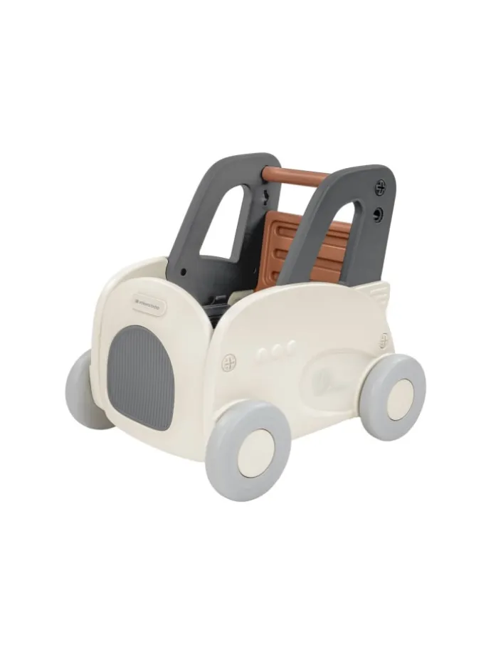 Lauflernwagen 4 in 1 Trolie in grau