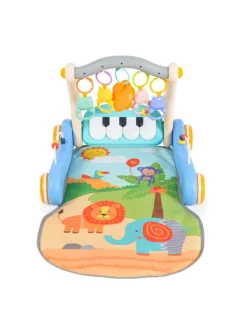 Lauflernwagen 2in1 Piano HE0637 in blau