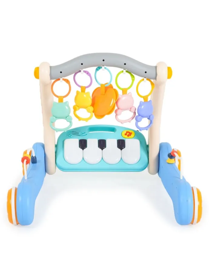 Lauflernwagen 2in1 Piano HE0637 in blau