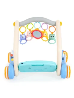 Lauflernwagen 2in1 Piano HE0637 in blau