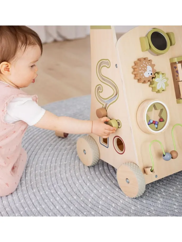 Lauflernwagen Lauflernhilfe Babywalker "little woods" aus Holz ab 1 Jahr