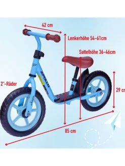 Laufrad für Kinder " Aviator " in hellblau