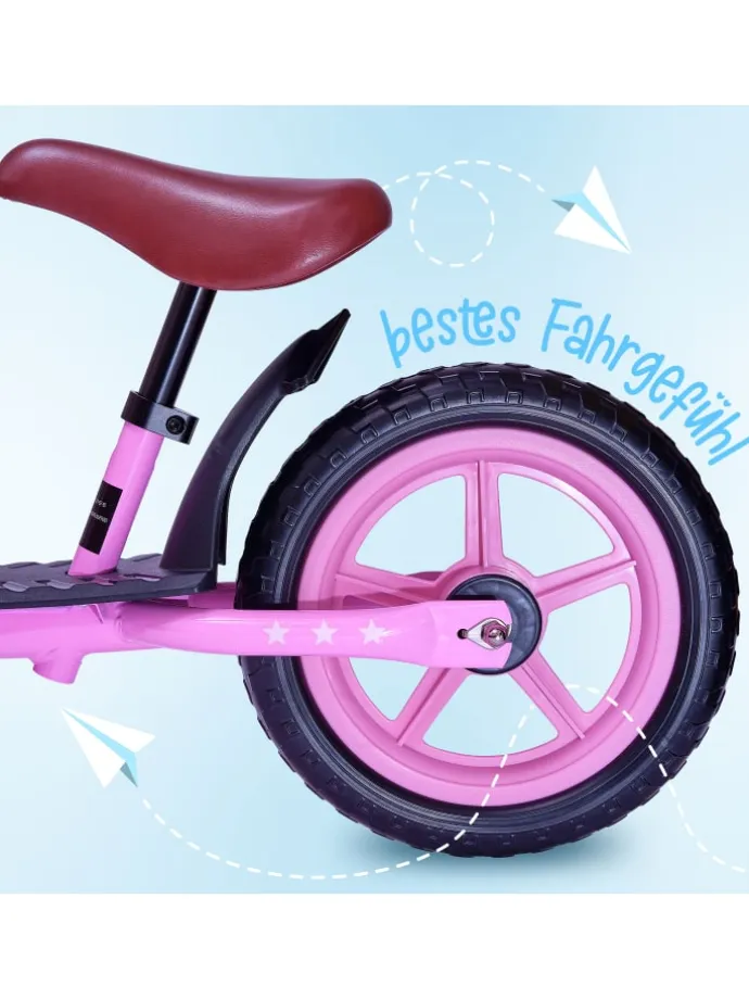 Laufrad für Kinder " Aviator " in rosa