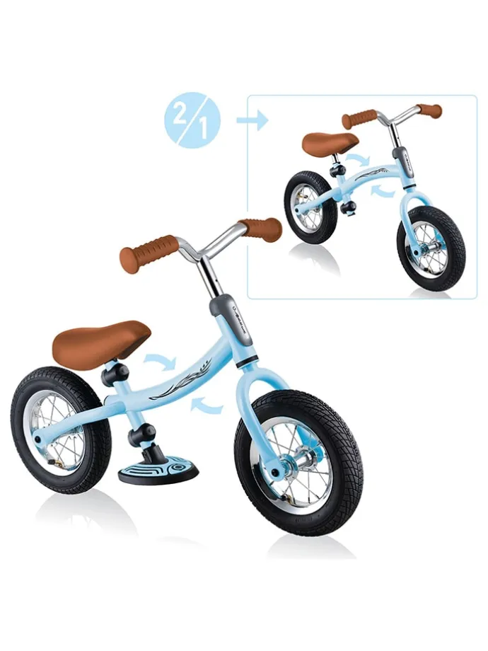 Laufrad "Globber Go Bike Air" in Hellblau - ab 3 Jahren