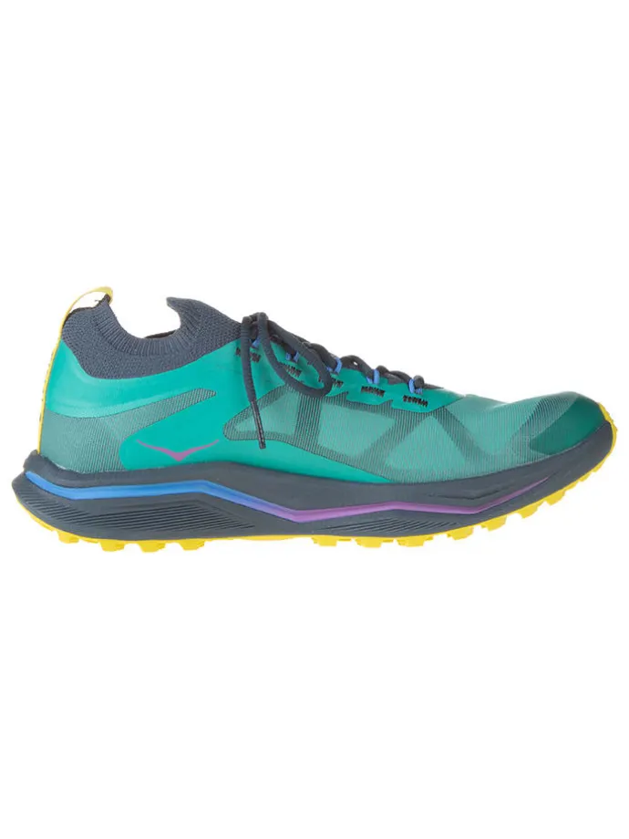 Laufschuhe "Zinal 2" in Türkis/ Gelb