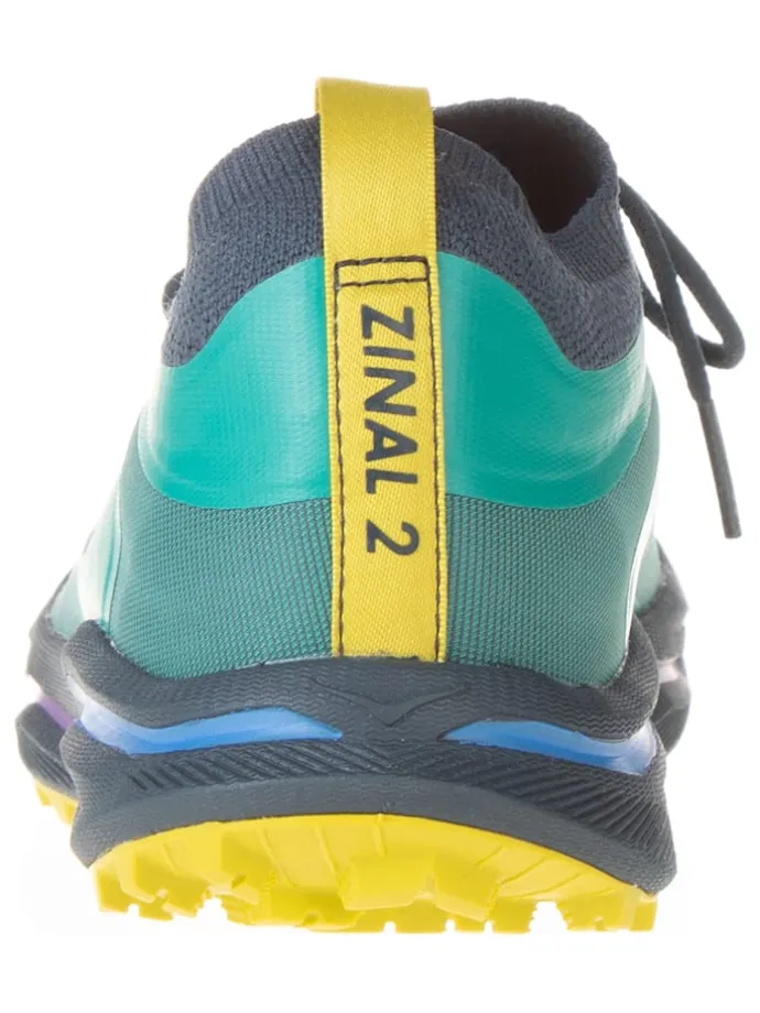 Laufschuhe "Zinal 2" in Türkis/ Gelb