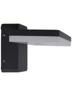 LED Außenwandleuchte "CLAIR" in anthrazit - EEK G