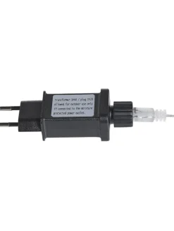 LED Deko PUKSALA in Silber - (W) 20 x (H) 60 x (L) 20 cm