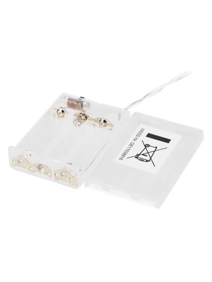 LED Lichterkette in Weiß/Grau/Braun (L)160 cm