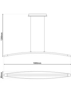 LED Pendelleuchte