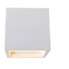 LED Wandleuchte in weiß - (L)11.5 cm x (B)11.5 cm x (H)11.5 cm - EEK G