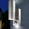 LED-Außenleuchte "Style" in Silber - (B)7 x (H)21,5 cm