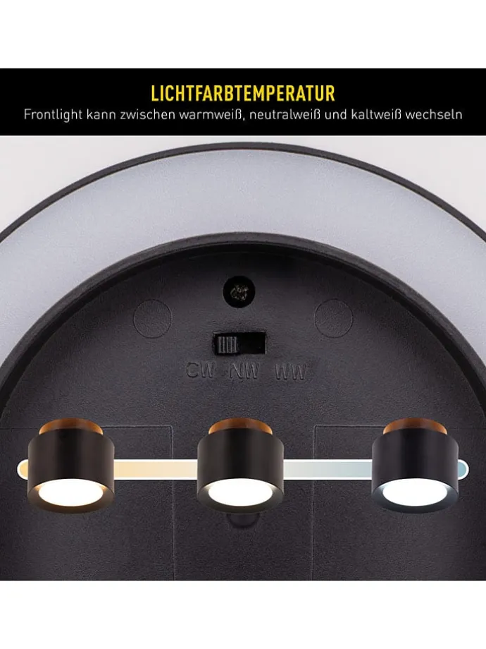 LED-Deckenspot "Trimes" in Schwarz - EEK E (A bis G)
