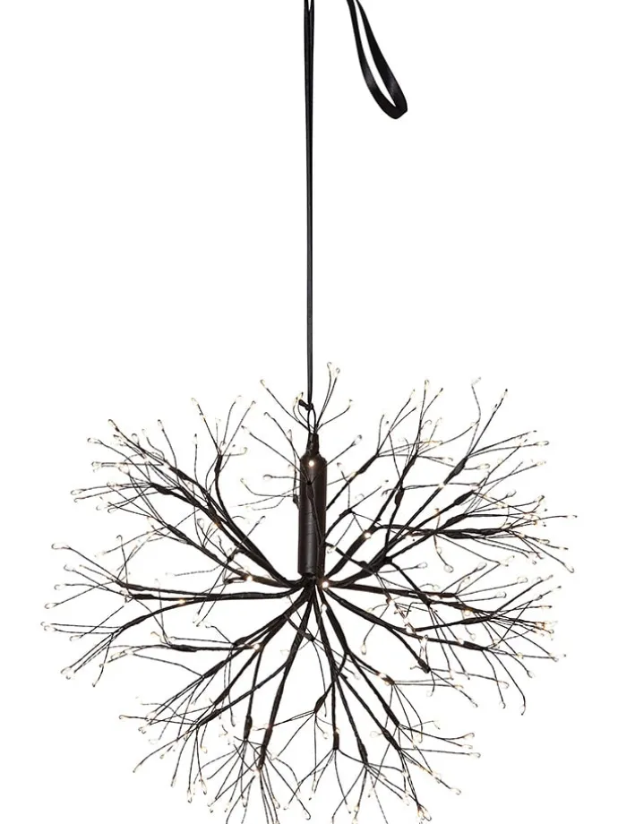 LED-Dekohänger "Stardust" in Schwarz - Ø 40 cm