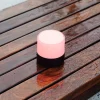 LED-Dekoleuchte "Bolo" in Transparent - (H)9,5 x Ø 9,4 cm