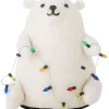 LED-Dekoleuchte in Weiß - (B)14 x (H)15 x (T)12 cm