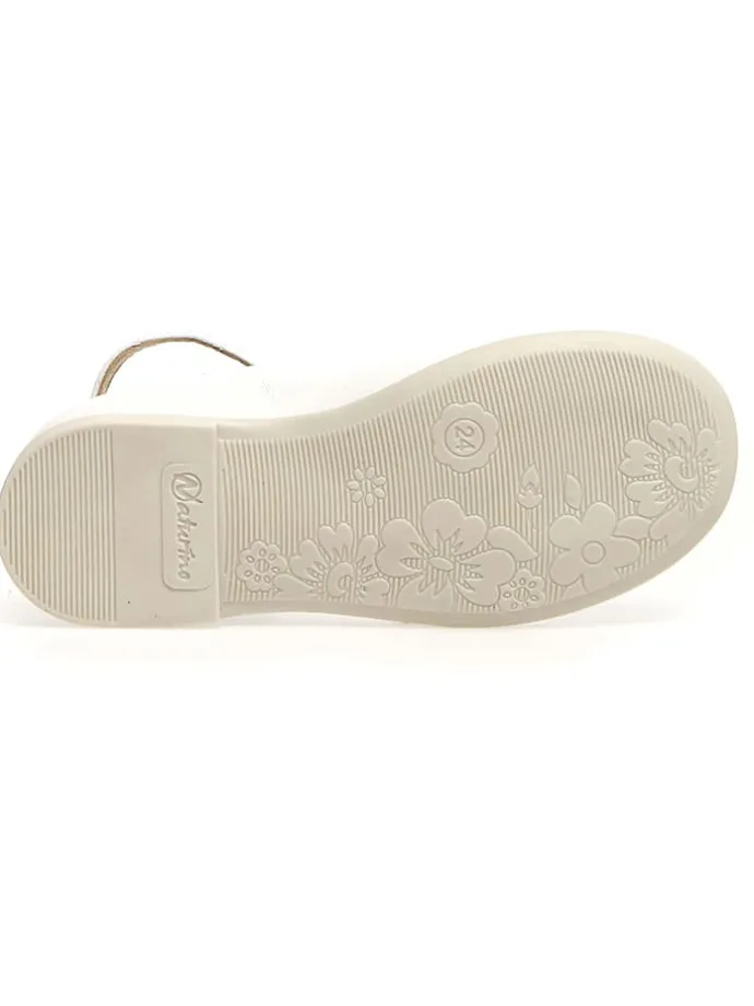 Leder-Ballerinas "Alpoma" in Weiß