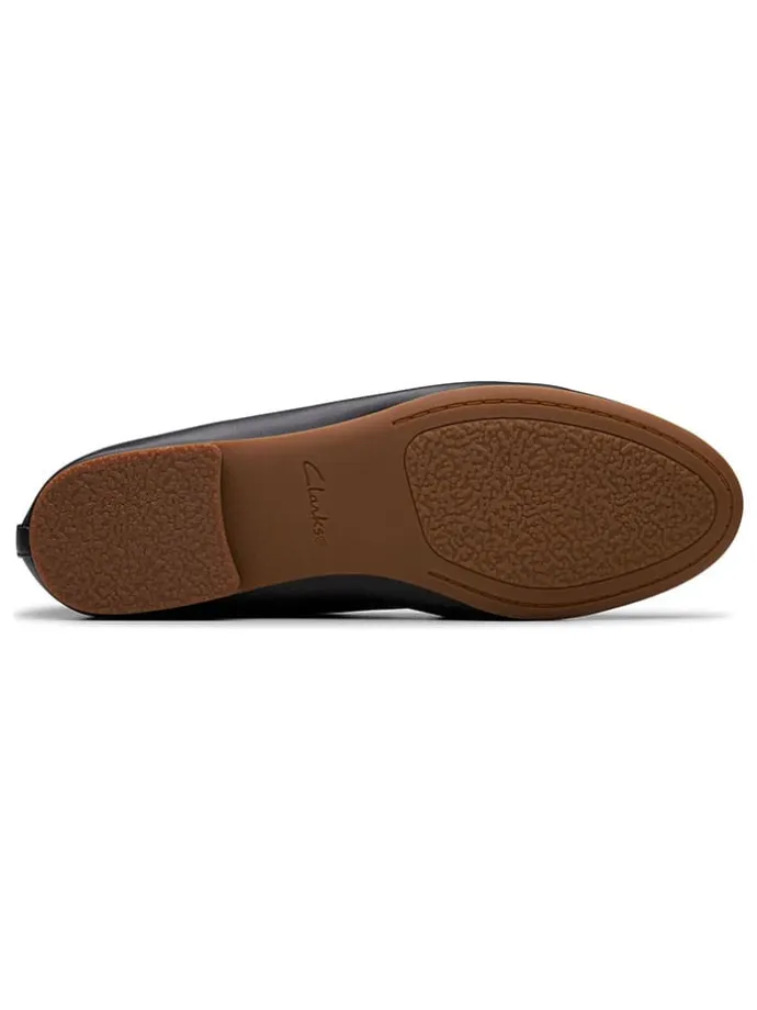 Leder-Ballerinas "Fawna" in Schwarz