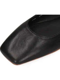 Leder-Ballerinas 
