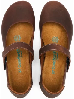 Leder-Ballerinas 