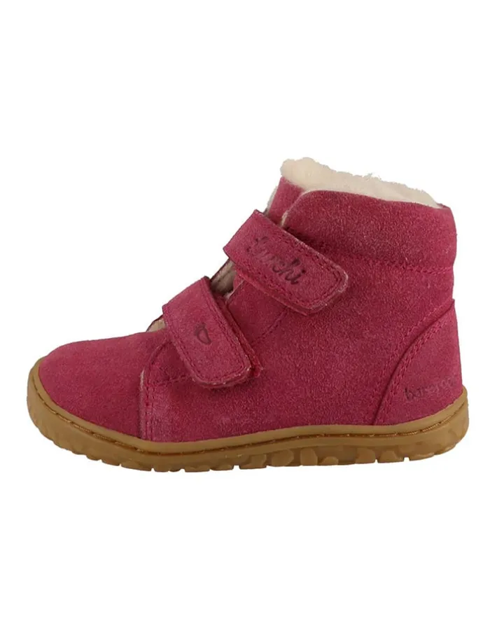 Leder-Barfußchuhe "Nik" in Pink