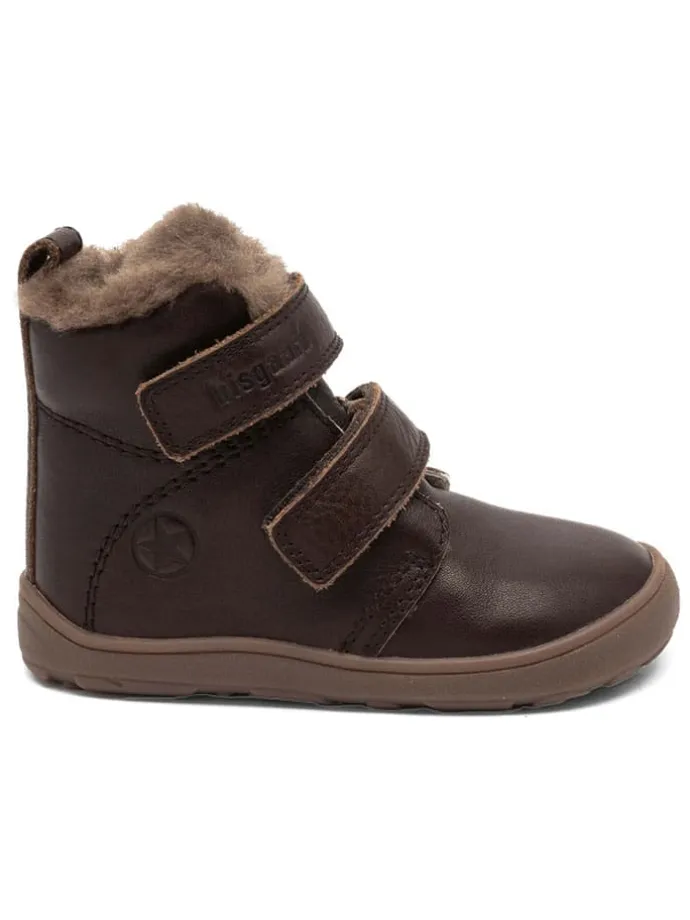 Leder-Barfußschuhe "Emil" in Braun