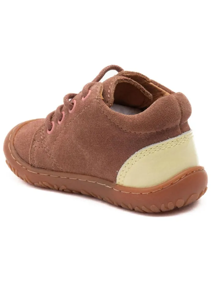 Leder-Barfußschuhe "Hale" in Hellbraun