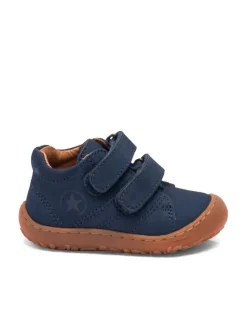 Leder-Barfußschuhe "Hale" in Dunkelblau