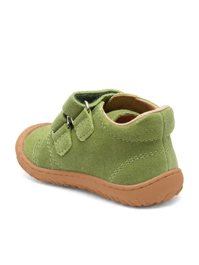 Leder-Barfußschuhe in Grün