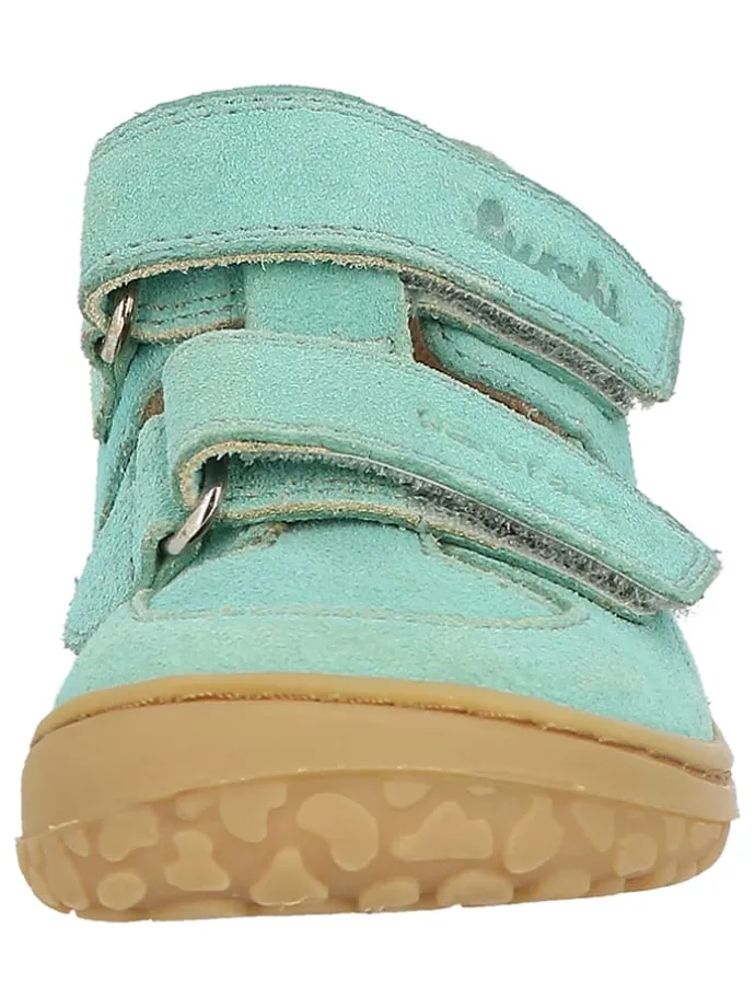 Leder-Barfußschuhe "Nando" in Türkis