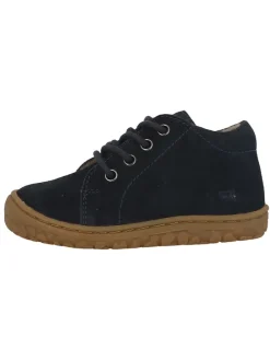 Leder-Barfußschuhe "Nanino" in Dunkelblau