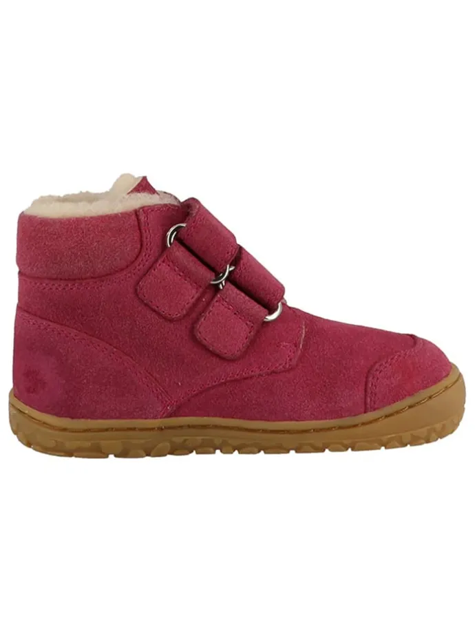 Leder-Barfußschuhe "Nimbi" in Rot
