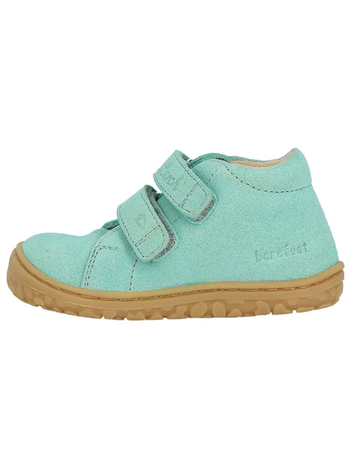 Leder-Barfußschuhe "Norik" in Türkis