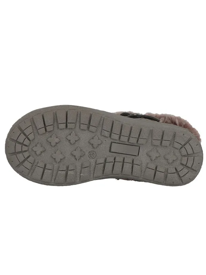 Leder-Boots "Astral" in Grau