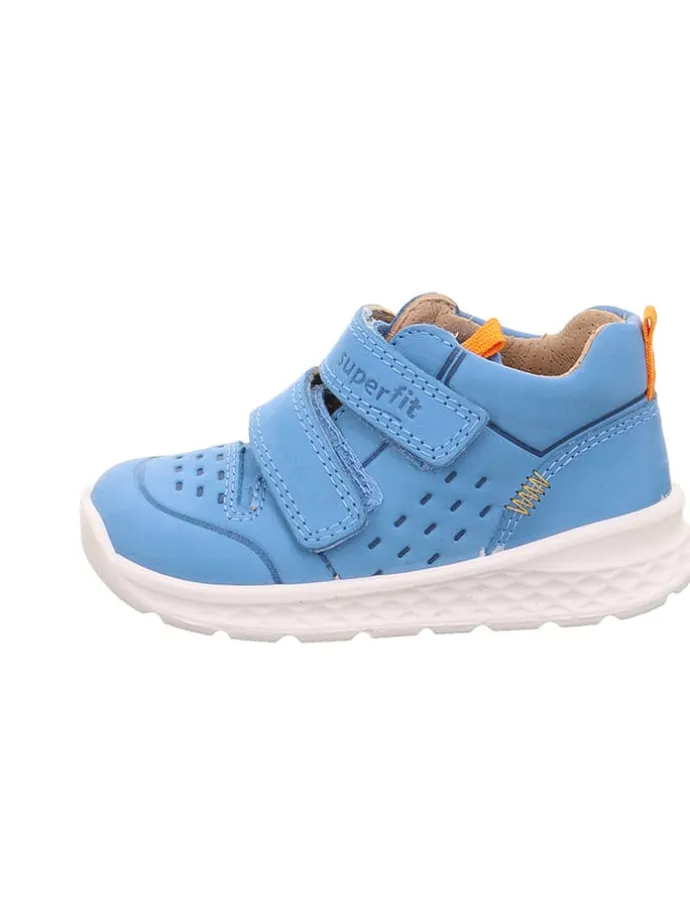 Leder-Boots "Breeze" in Hellblau