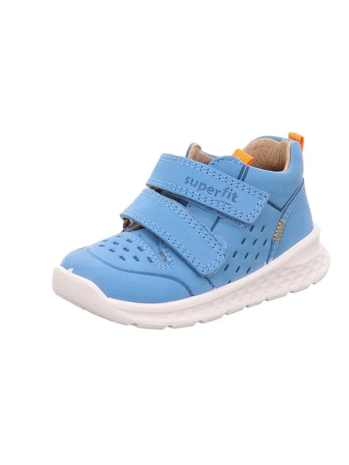 Leder-Boots "Breeze" in Hellblau