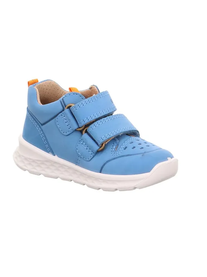 Leder-Boots "Breeze" in Hellblau