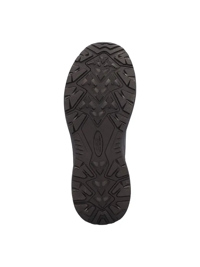 Leder-Boots "Dypsie" in Grau/ Schwarz