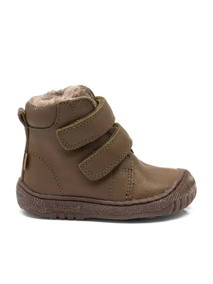 Leder-Boots ''Evon'' in Khaki