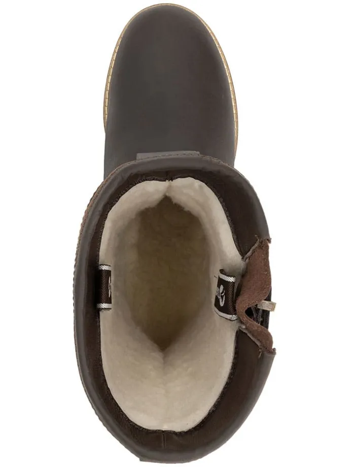Leder-Boots "Finnberg" in Braun