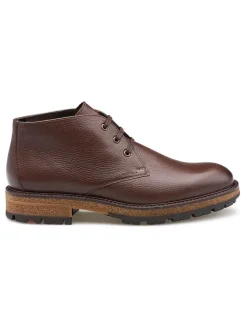 Leder-Boots in Braun