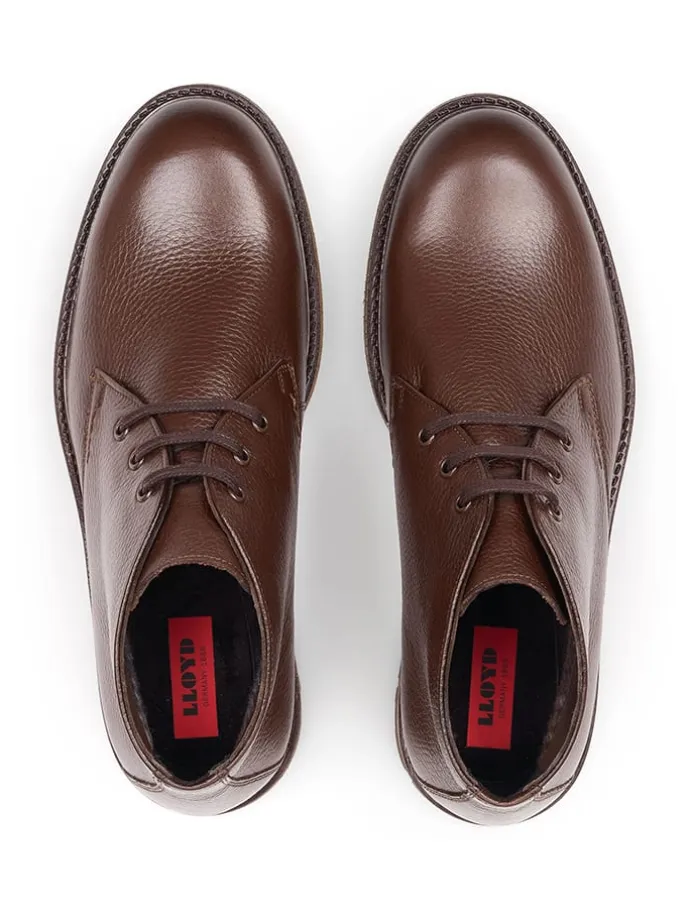 Leder-Boots in Braun