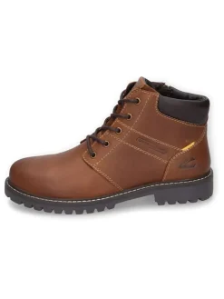 Leder-Boots in Braun