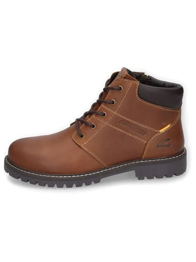Leder-Boots in Braun