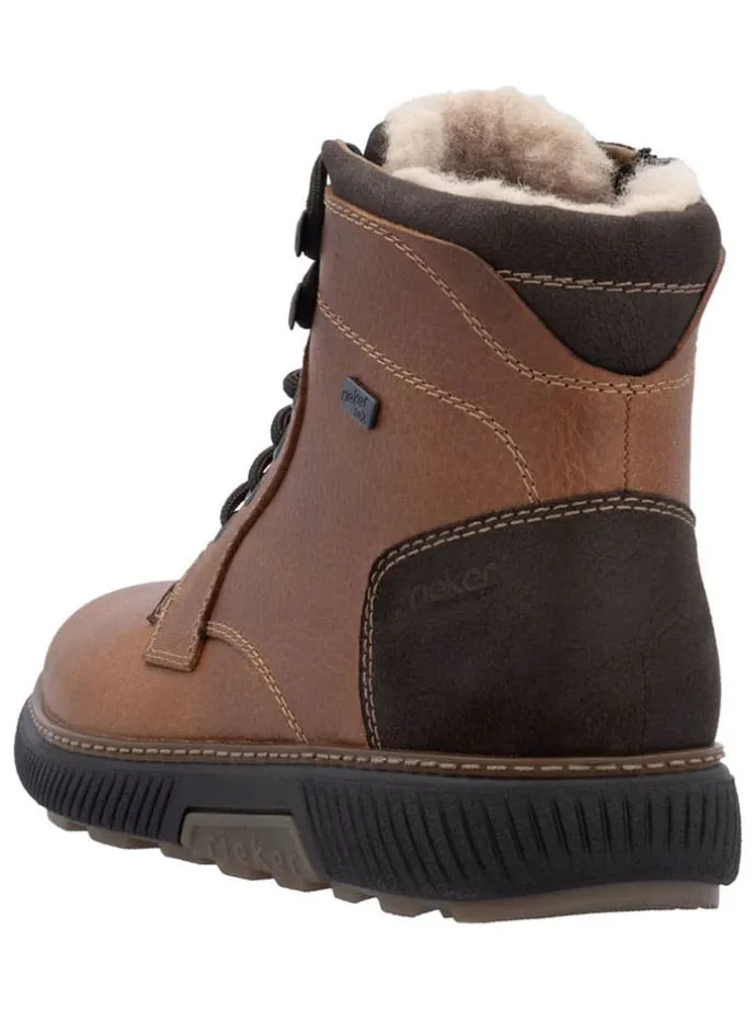 Leder-Boots in Hellbraun