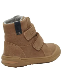 Leder-Boots in Hellbraun