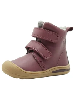Leder-Boots in Rot